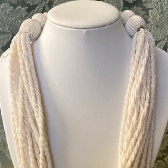 Loft Multi Strand Bead Necklace - Picture 3 of 8